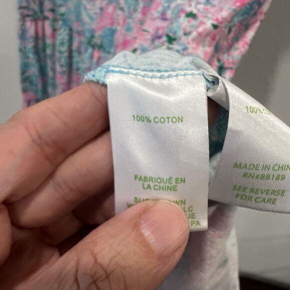 Lilly Pulitzer XXL Jodee Swing Flounce Dress Spotted On Worth rare hard To Find - Picture 6 of 9